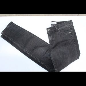 BLACK GRAY SKINNY JEANS.